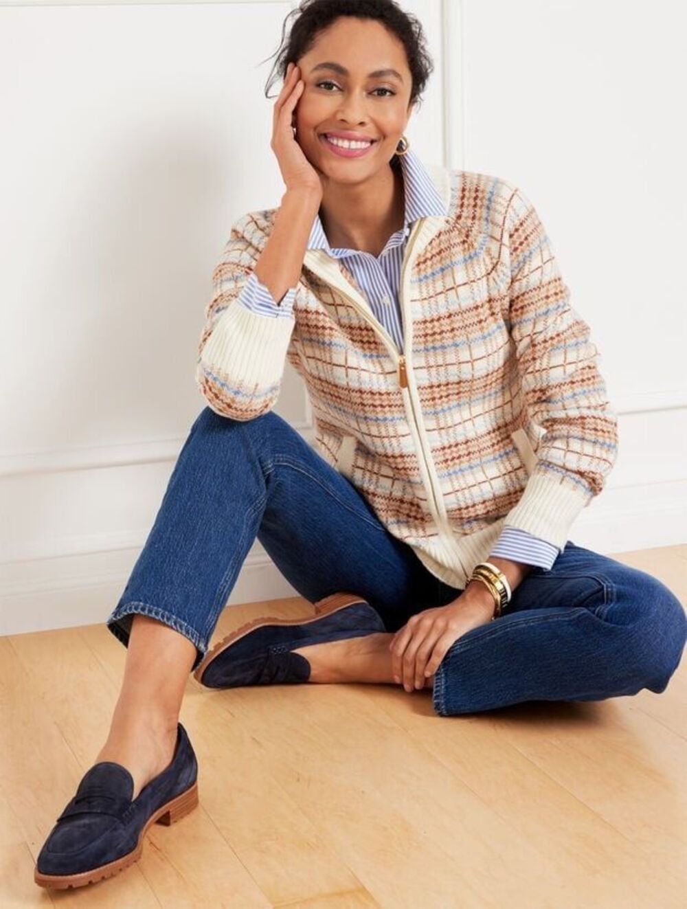 Talbots | Raglan Sweater Jacket